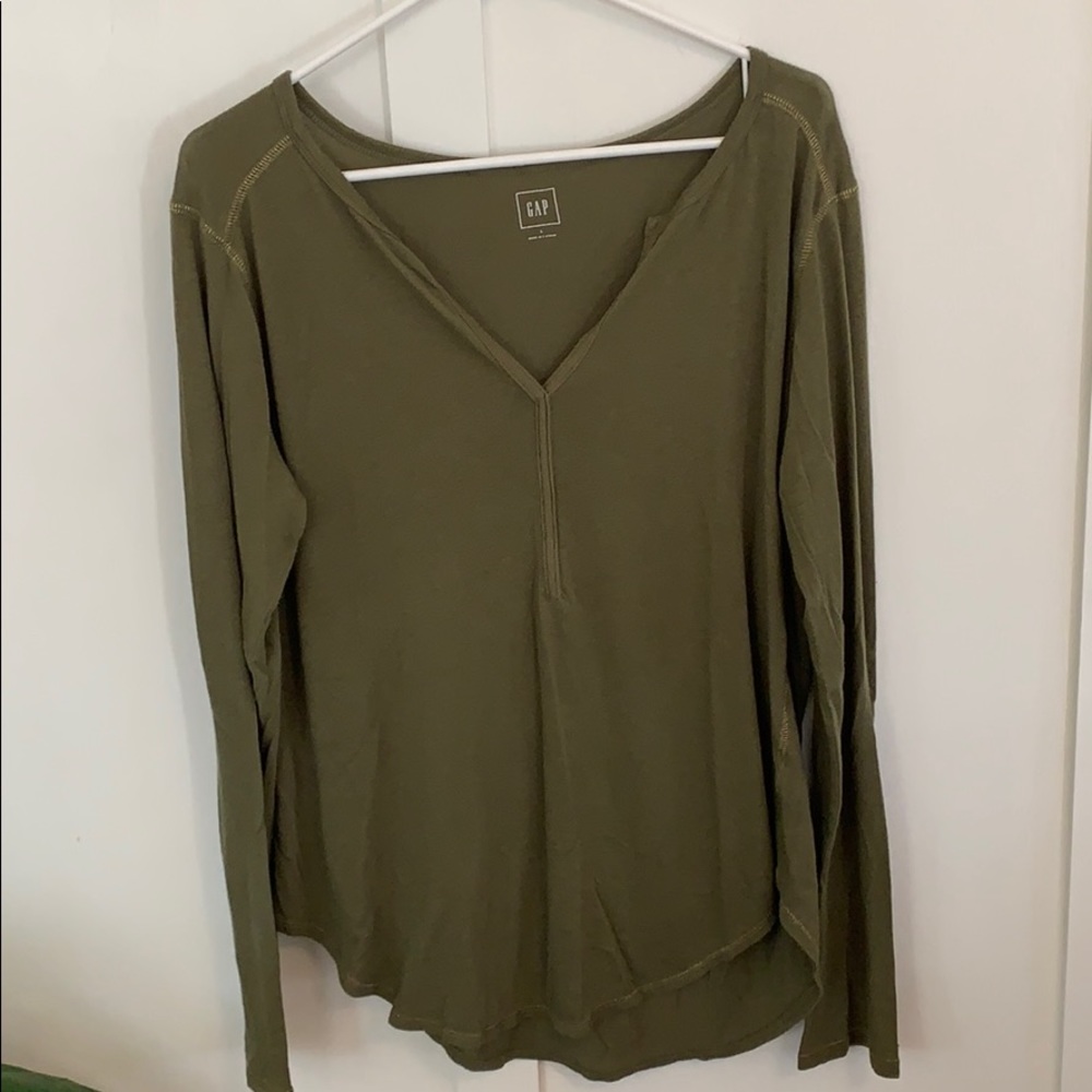 Beautiful Olive Green Long Sleeve